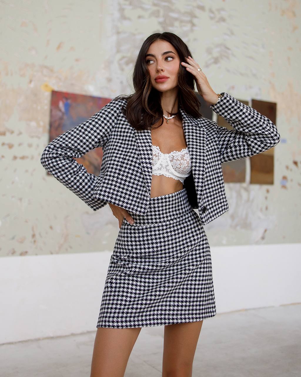 Suits with skirts