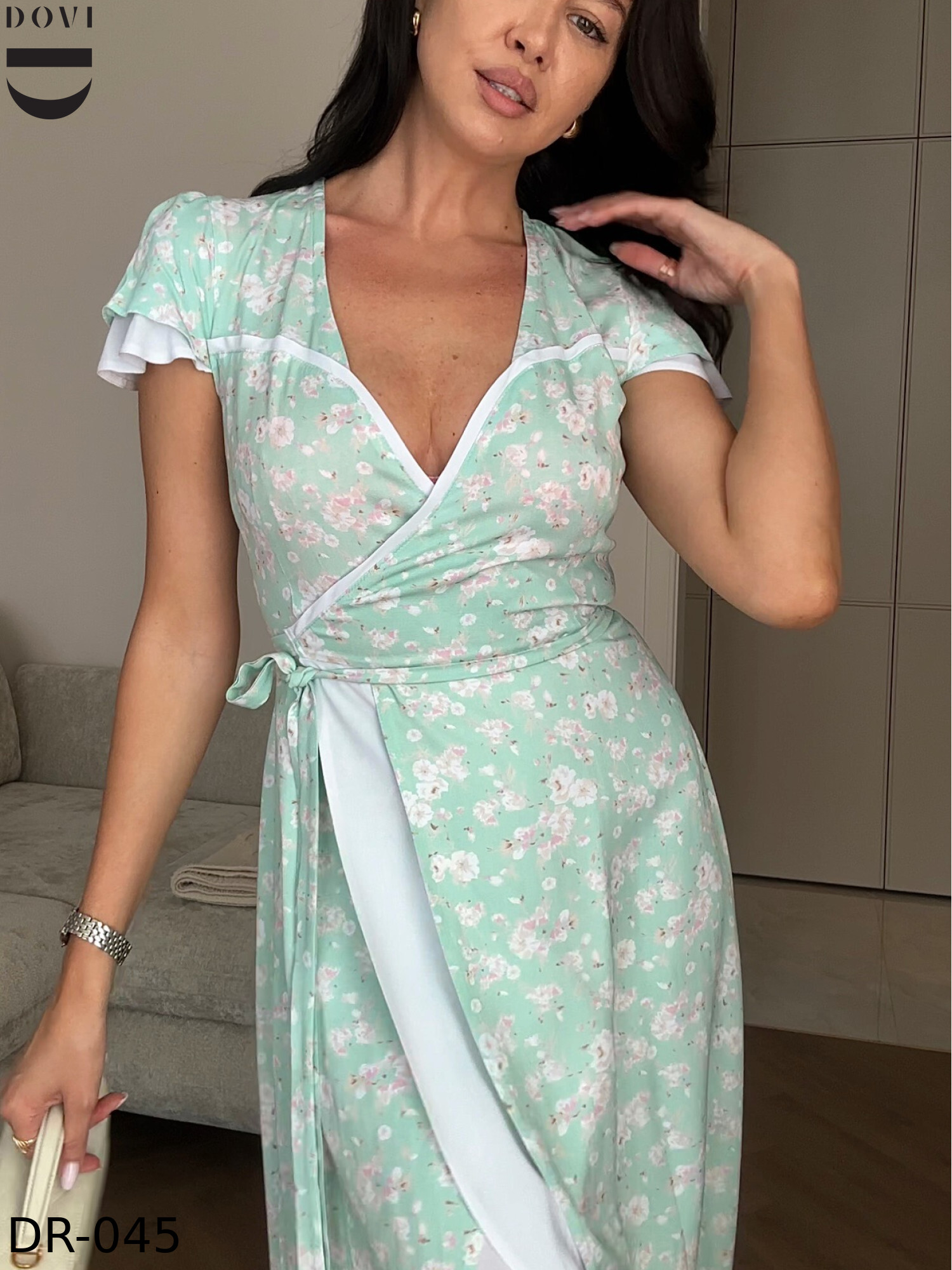middle-length-dress-with-a-smell-mint-flower-print-6-1500×2000
