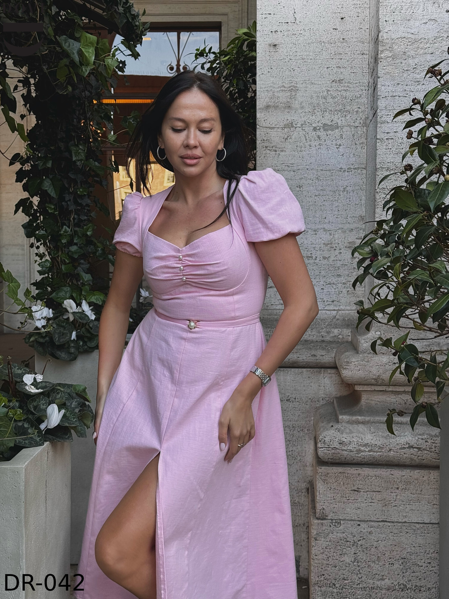 midi-length-dress-with-pearls-pink-color-4-1500×2000