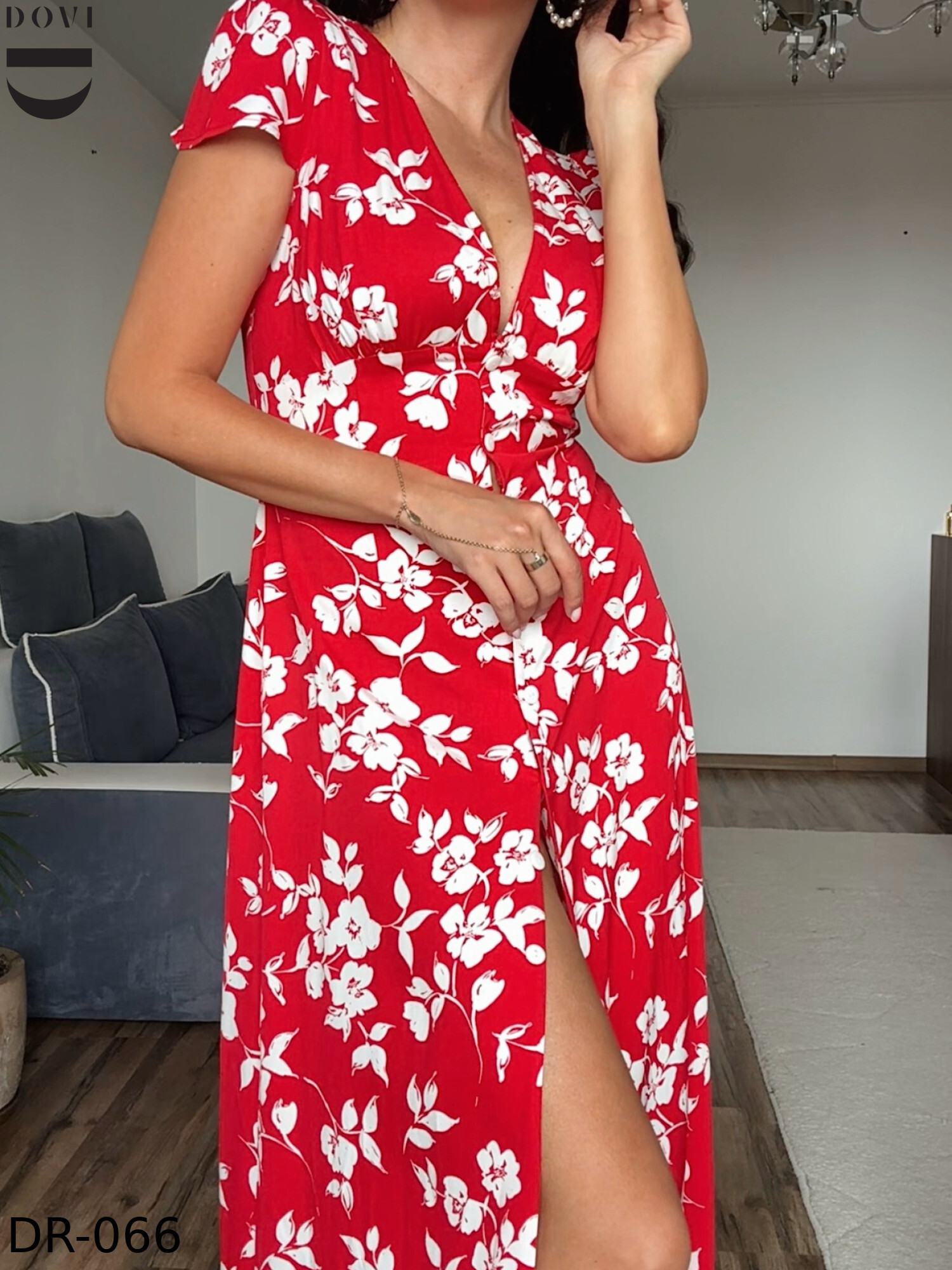 short-sleeve-dress-with-belt-red-3-1500×2000